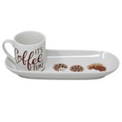 Wholesale - 2pc COOKIE COFFEE TRAY MAISON SUCASA C/P 24, UPC: 810094754495